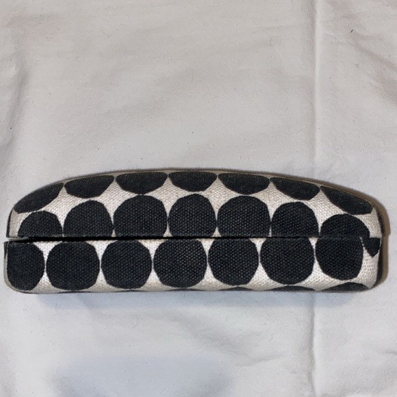 Kate Spade Amalia/s Black and Polka Dot Arms Sunglasses w/ BR Marimekko Case - Picture 15 of 15